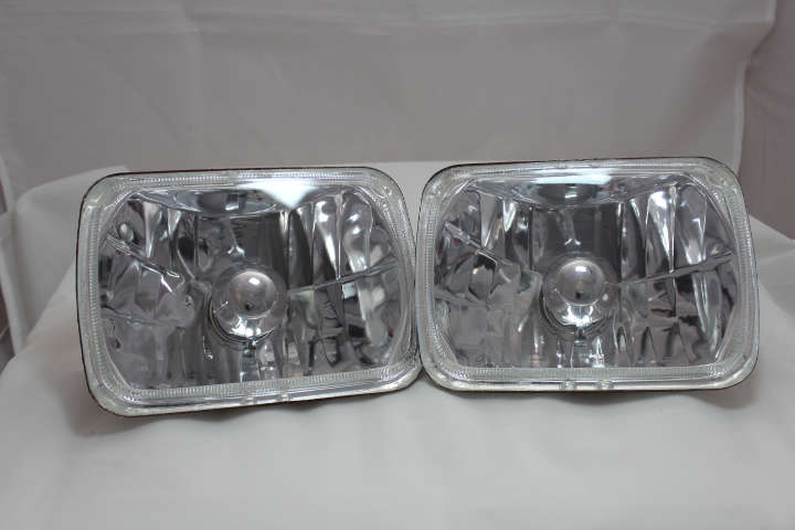 One Pair of 6x7 Inch Rectangle Elite Diamond No Halo Headlights with NovaStar GX LED Bulbs - Image 10
