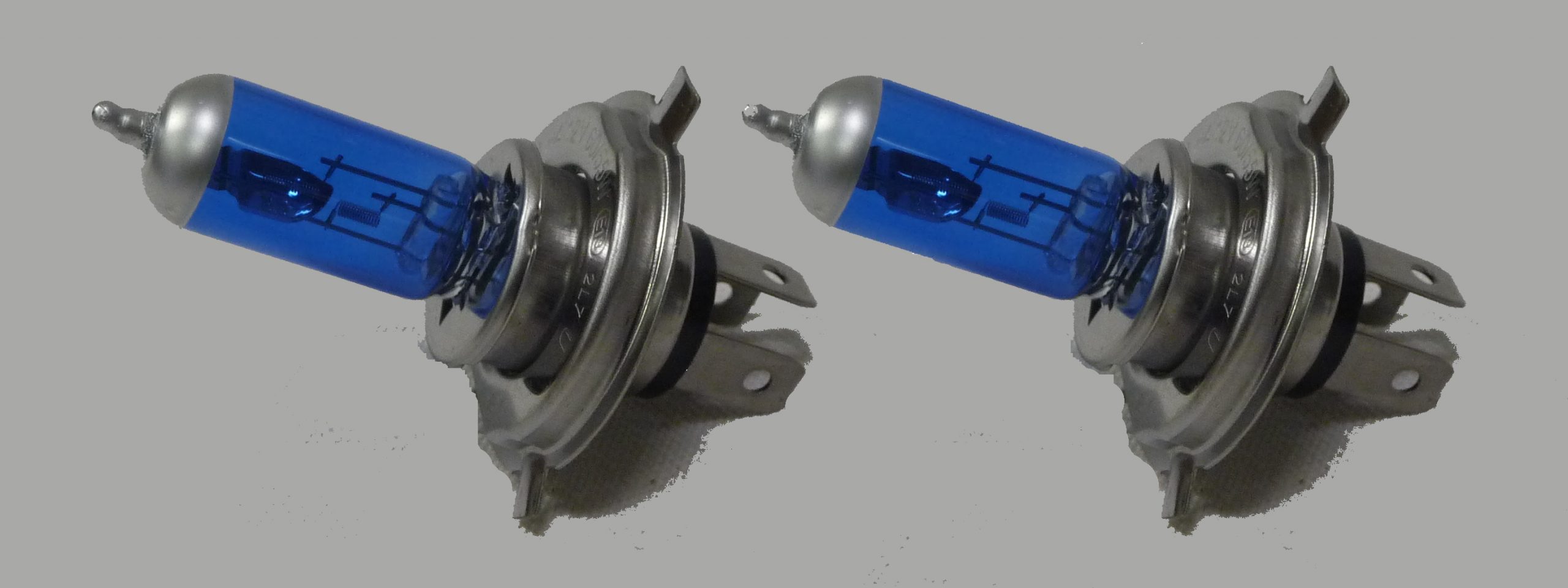 One Pair of 5 3/4 Inch Round Elite Diamond Multi-Color Halo Headlights with Blue Halogen Bulbs - Image 11