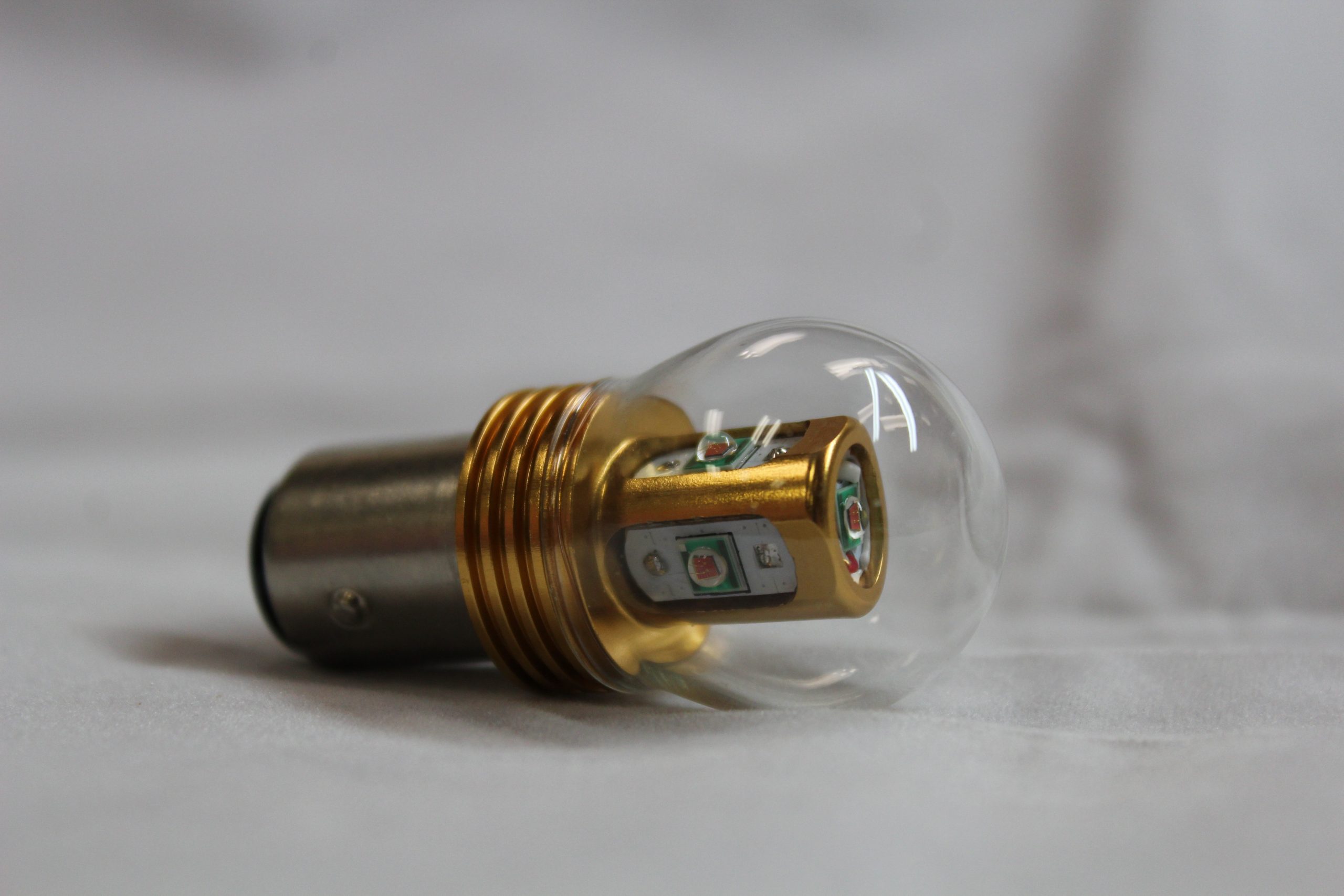 1157 LED Bulb replacement (White) for your taillight and turn signal. One bulb - Image 7