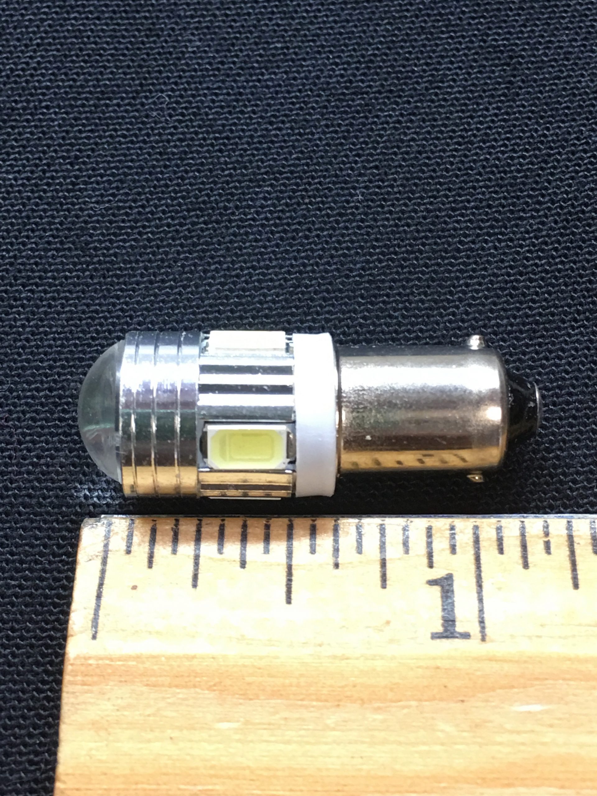 BA9S LED Bulb replacement (Amber) Two bulbs - Image 9
