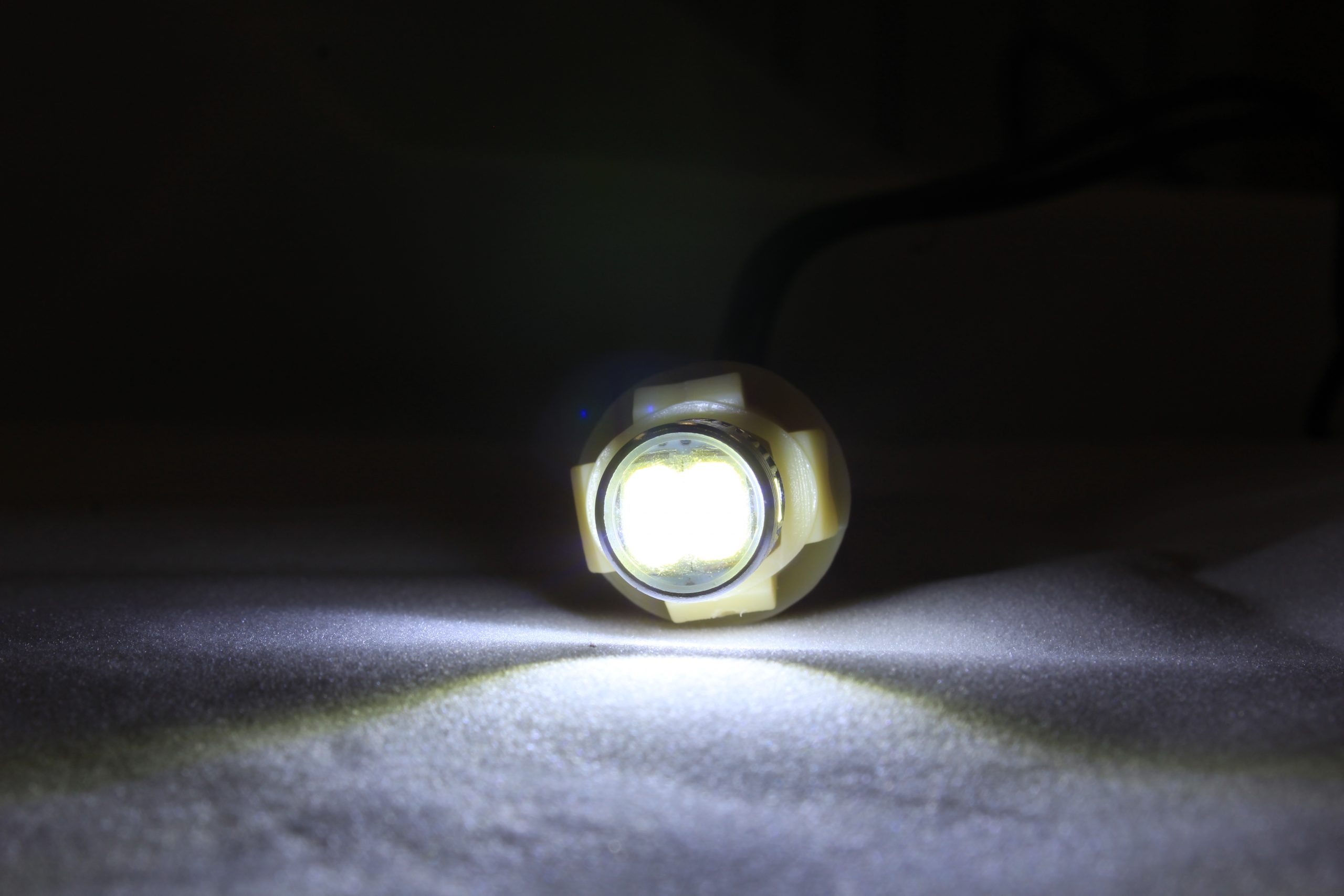 BA9S LED Bulb replacement (White) Two Bulbs - Image 2