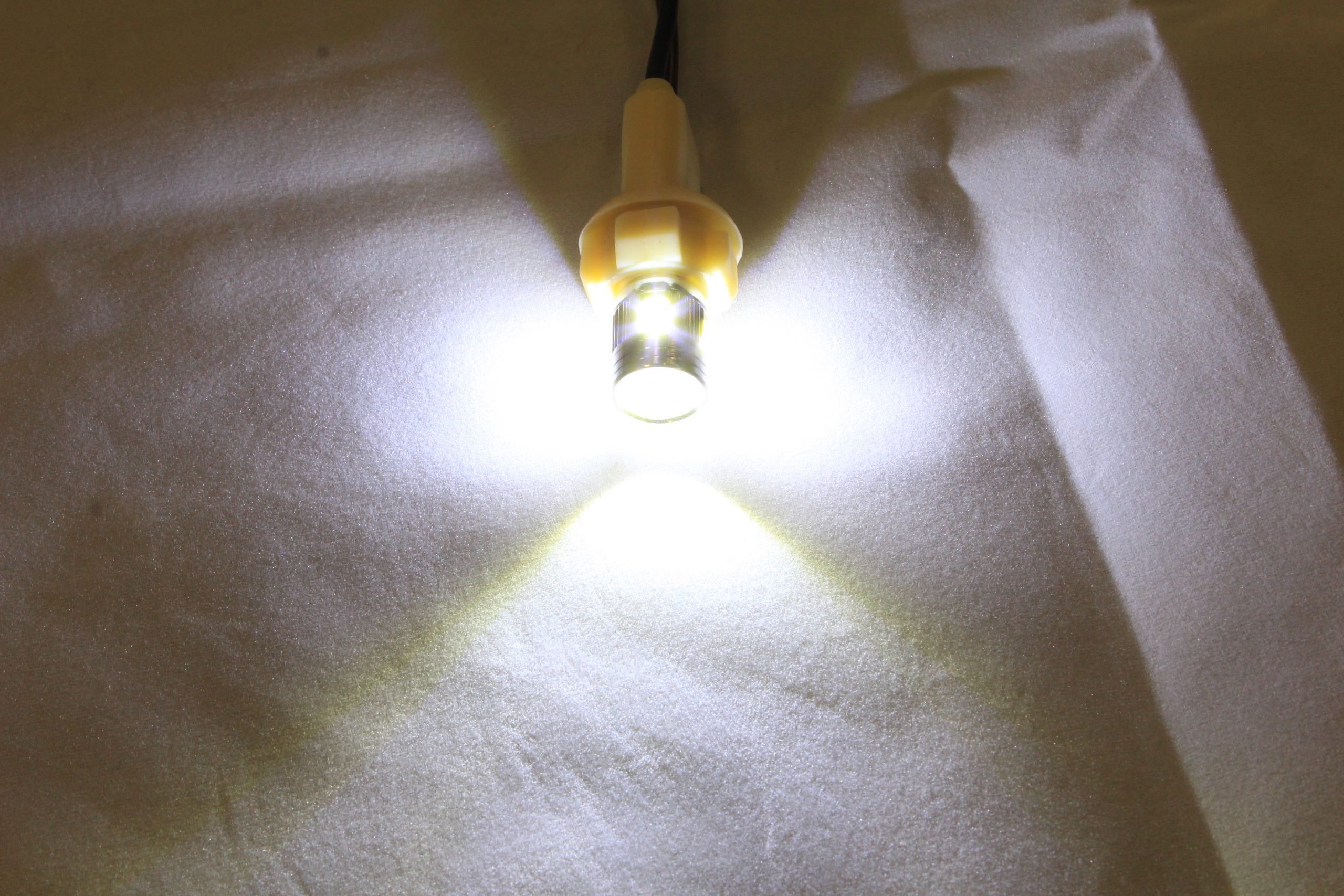 BA9S LED Bulb replacement (White) Two Bulbs - Image 3