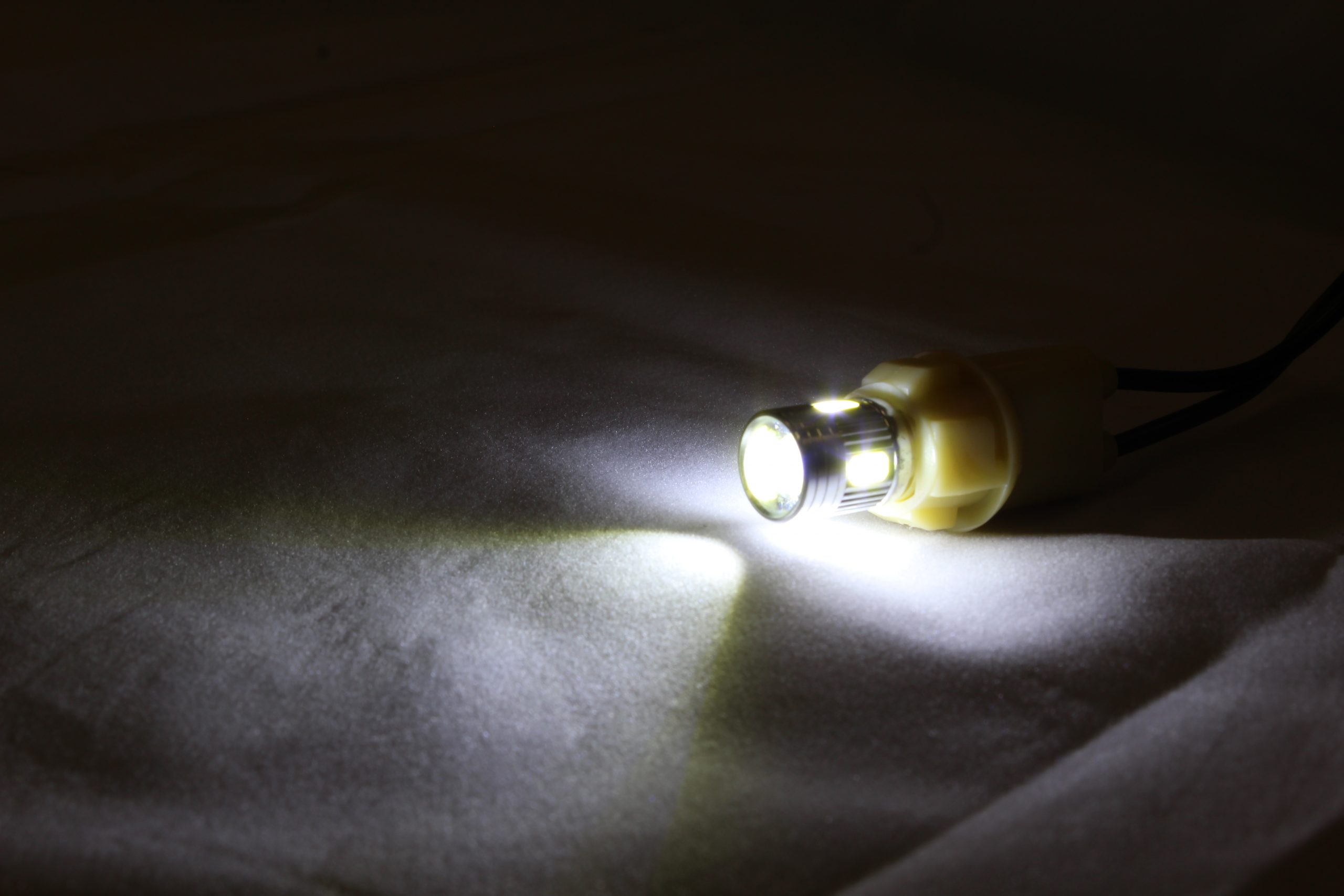 BA9S LED Bulb replacement (White) Two Bulbs