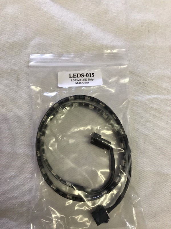 One and a half foot Multi-Color Light ‘Em Up™ LED Strip. One strip.