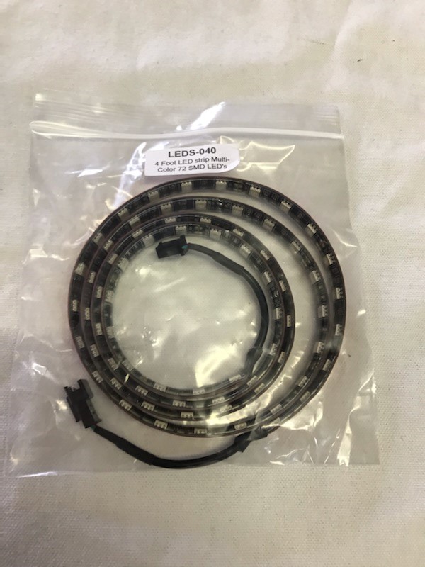 Four-foot Multi-Color Light ‘Em Up™ LED Strip . One strip.