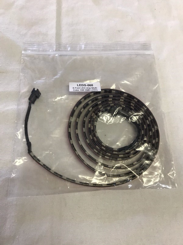 Six-foot Multi-Color Light ‘Em Up™ LED Strip. One strip.