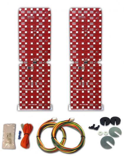1981-88 Oldsmobile Cutlass Sequential LED Taillight Panel Kit