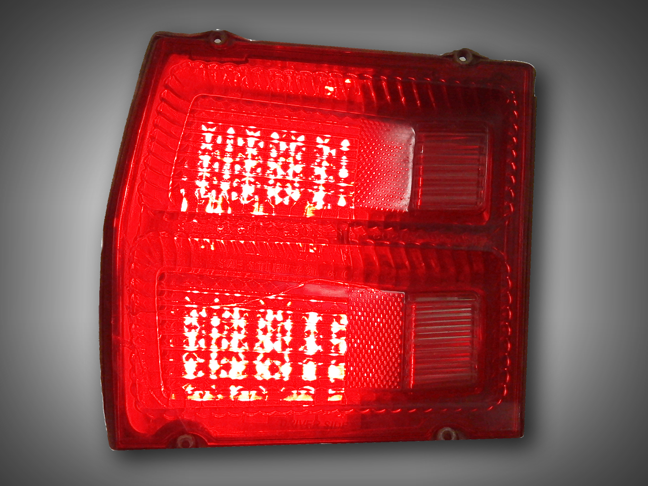 1969 Dodge Dart Sequential LED Taillight Panel Kit