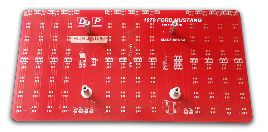 1970 Ford Mustang LED Sequential LED Taillight Panel Kit - Image 2