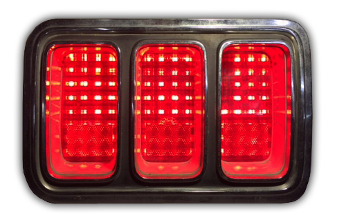 1970 Ford Mustang LED Sequential LED Taillight Panel Kit